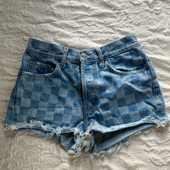 LF Pants - LF Carmar Checkered Shorts